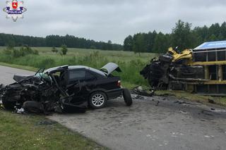 19-latek w BMW przecenił swoje umiejętności. Śmiertelny wypadek w miejscowości Siedliszcze