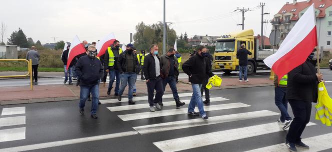 Protest rolników w Iławie 21.10.2020