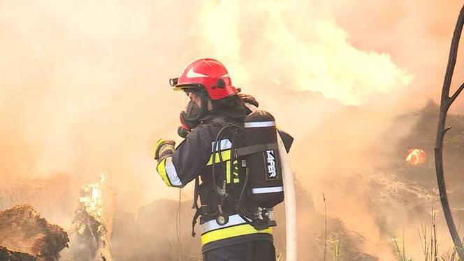 Lublin - pożar, są ewakuowani i ranni