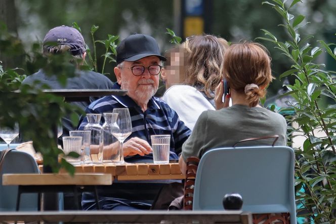 Edward Miszczak i Anna Cieślak na bazarku