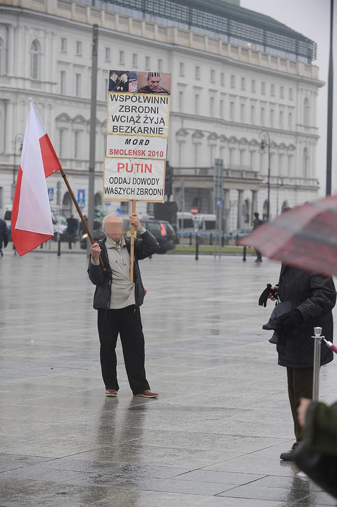 Kaczyński modlił się za brata