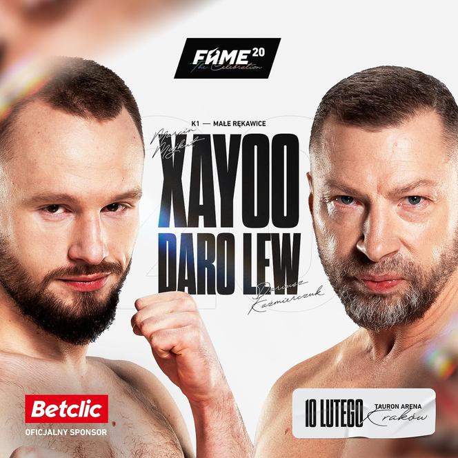 Karta walk Fame MMA 20 - Dariusz Daro Lew Kaźmierczuk - Marcin Xayoo Majkut