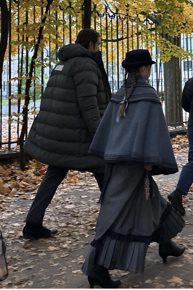 Gwiazdy marzną na planie "Lalki"