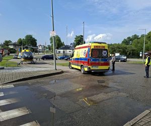 Wypadek nastolatka na hulajnodze w Mircu