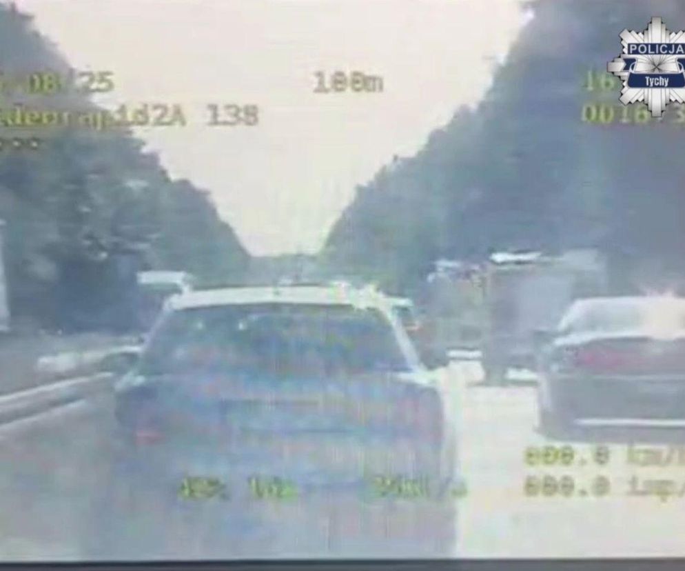 Wykorzystał korytarz życia, żeby ominąć korek. Zatrzymała go policja