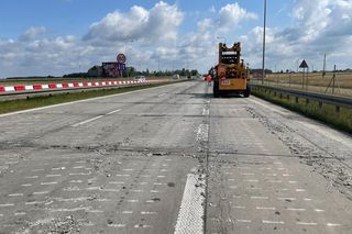 Zerwą betonową nawierzchnię ekspresówki i zastąpią ją asfaltem. Betonówka wytrzymała 20 lat