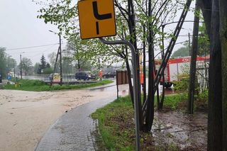 Burza w powiecie cieszyńskim