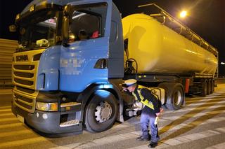 Kierowcy ciężarówek z mandatami! Toruńska drogówka przeprowadziła kontrole