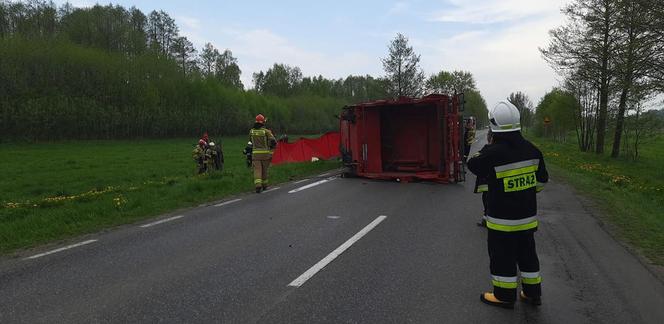 Tragiczny wypadek w Woli Suchożebrskiej, 14.04.2021