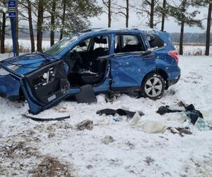 Lubelskie. Auto wpadło do wody. Dwie osoby nie żyją. Nowe fakty w sprawie tragedii niedaleko Parczewa