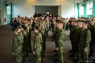 Ślubowanie nowych funkcjonariuszy Straży Granicznej