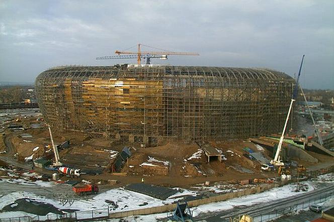 Stadion w Gdańsku gotowy później 