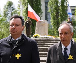 Oficjalne uroczystości z okazji 81. rocznicy wybuchu powstania w getcie warszawskim