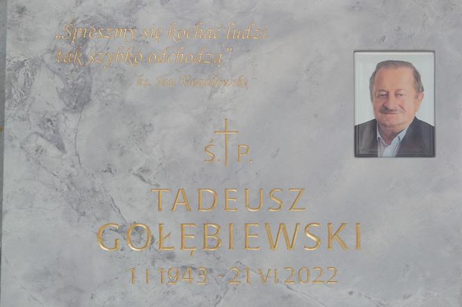 Pierwsza rocznica śmierci magnata hotelowego.  Gdzie jest pochowany Tadeusz Gołębiewski?