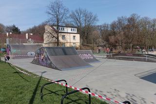 Skatepark w Leśniczówce wyłączony z użytkowania. Czy są pieniądze na postawienie nowego 