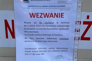 Pojemnik na odzież Poznań