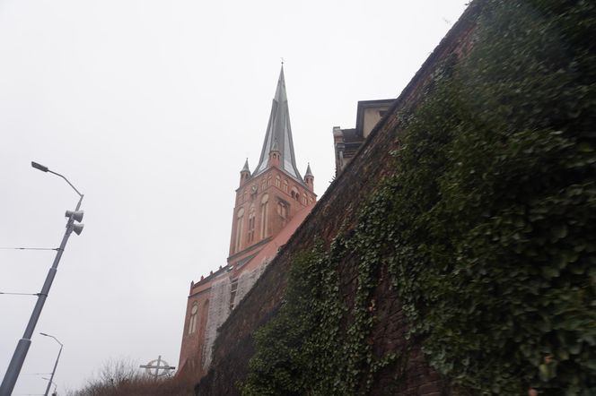 Bazylika Archikatedralna w Szczecinie w czasie remontu