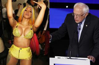 Bernie Sanders wspiera Cardi B! Raperka naprawdę rozkręca karierę polityczną?