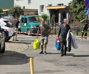 Rzeszów mieszkańcy nie mogą wrócić do bloku.