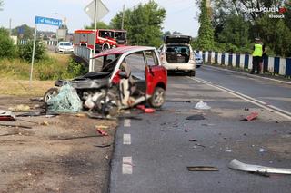 Tragiczny wypadek w Krzepicach. Zginęła pasażerka mini cara