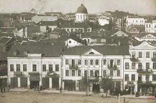 Ogólny widok miasta z wieży ratuszowej  - 1910 rok