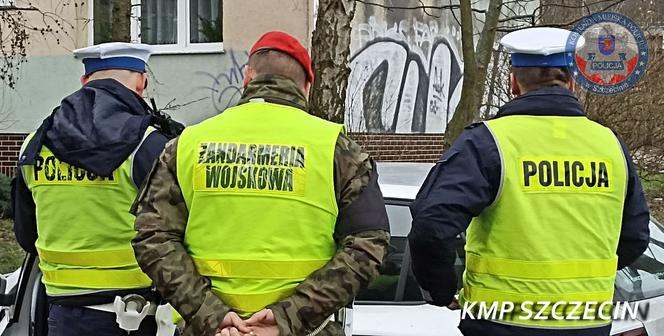 Policja w Szczecinie kontroluje ulice 