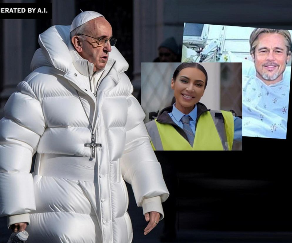 Papież w puchówce, fałszywy Brad Pitt! Władze ruszają na wojnę z deepfake