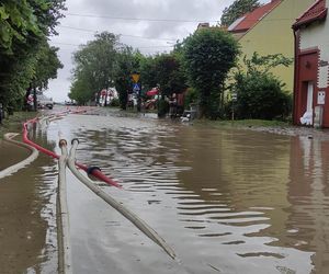 Elbląg i Tolkmicko walczą z żywiołem z wodą