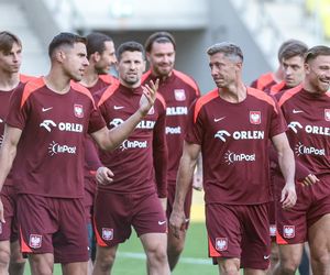 Trening i konferencja prasowa reprezentacji Polski