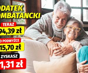 Waloryzacja dodatków emeryckich 7,24 proc. 8.01.2024 