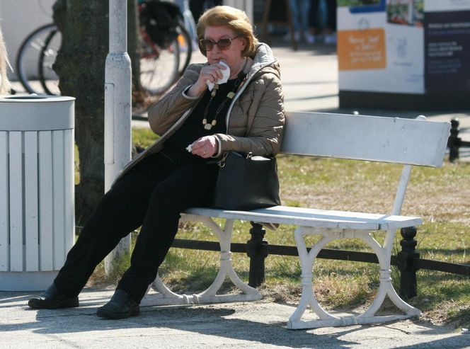 Premier Hanna Suchocka w Sopocie