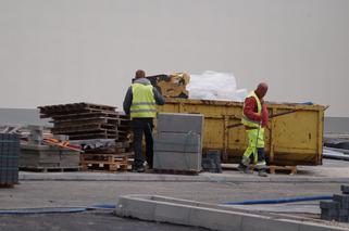 Budowa Lidla na bydgoskich Kapuściskach. Jak przebiegają prace? [ZDJĘCIA]