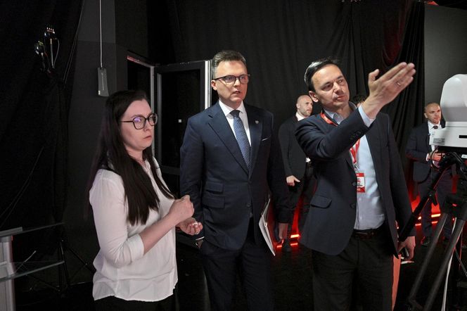 Kulisy debaty prezydenckiej "Super Expressu" 