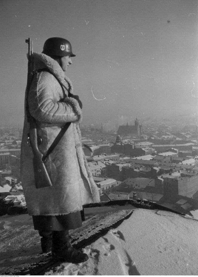 Panorama Krakowa 90 lat temu