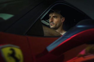 Piotr Stramowski w Ferrari