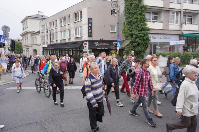 313. Warszawska Pielgrzymka Piesza na Jasną Górę - wymarsz z Warszawy