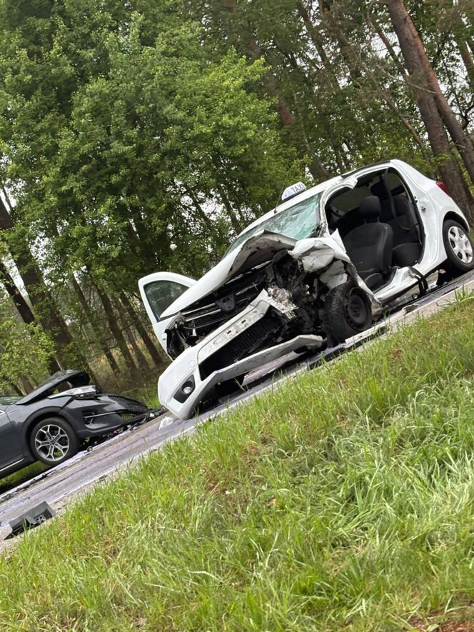 Wypadek na DK nr 80 pomiędzy Bydgoszczą a Toruniem