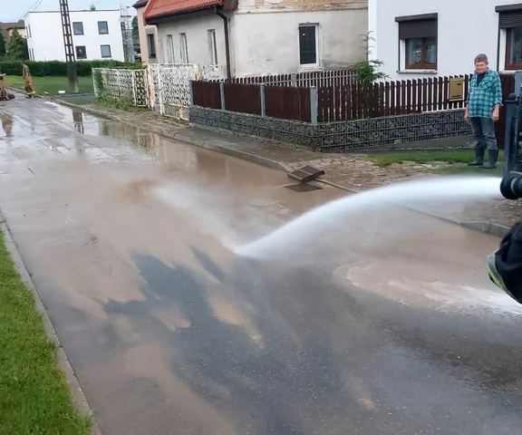 Wielka ulewa na Śląsku. Racibórz znalazł się pod wodą