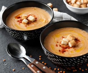 Soczewianka - zupa krem z czerwonej soczewicy