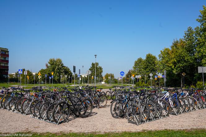 Uczniowie SP 43 w Białymstoku ZA DARMO otrzymali 60 rowerów