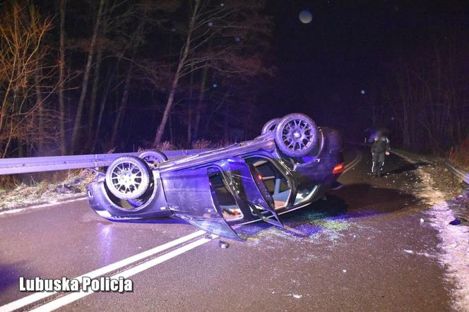 Prawie 20 zdarzeń jednej nocy! Szokująca seria w powiecie zielonogórskim [ZDJĘCIA]