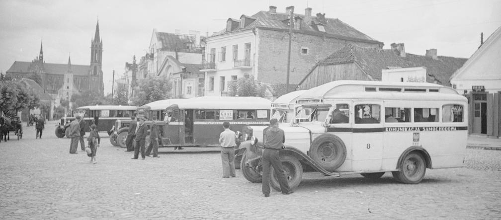Autobusy w Białymstoku. 1936 rok