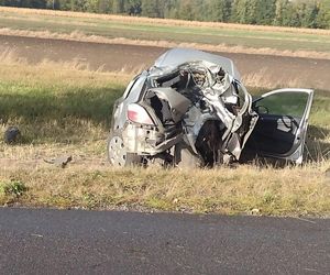 Tragedia na drodze w woj. lubelskim. Nie żyje 49-letnia kierująca