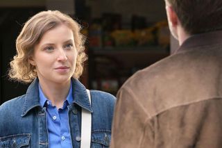 	M jak miłość odc. 1816. Natalka (Dominika Suchecka), Bartek (Arkadiusz Smoleński)