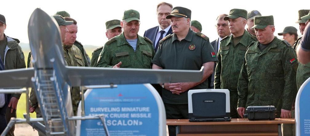 Prezydent Białorusi Aleksandr Łukaszenko 