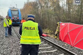 Pociąg Kolei Śląskich śmiertelnie potrącił mężczyznę