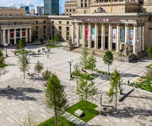 Plac Centralny Warszawa, sierpień 2025