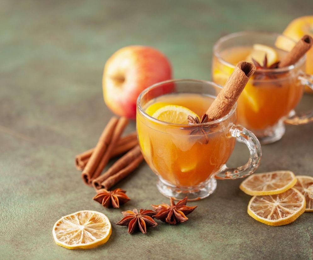 sok jabłkowy na gorąco