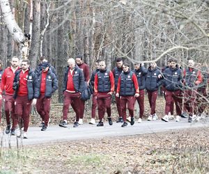 Polska - Holandia. Piłkarze poszli do lasu