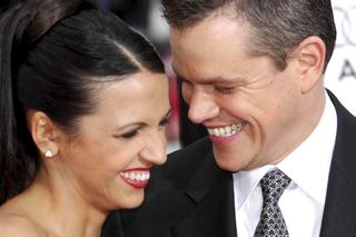 Matt Damon z żoną